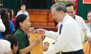 Tổng Bí thư, Chủ tịch nước tri ân người có công tỉnh Quảng Trị